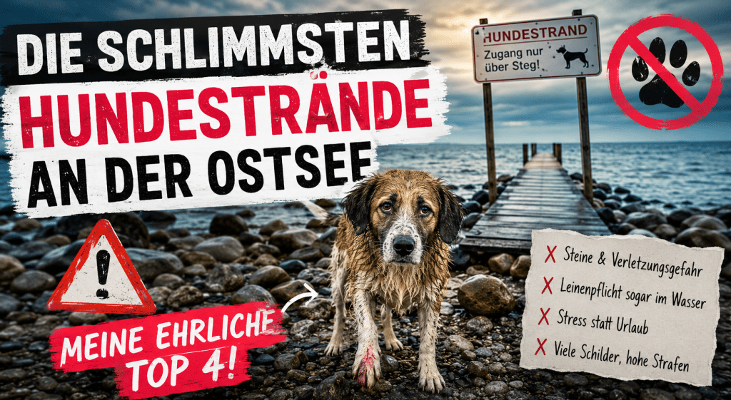 Albtraum Hundestrände an der Ostsee