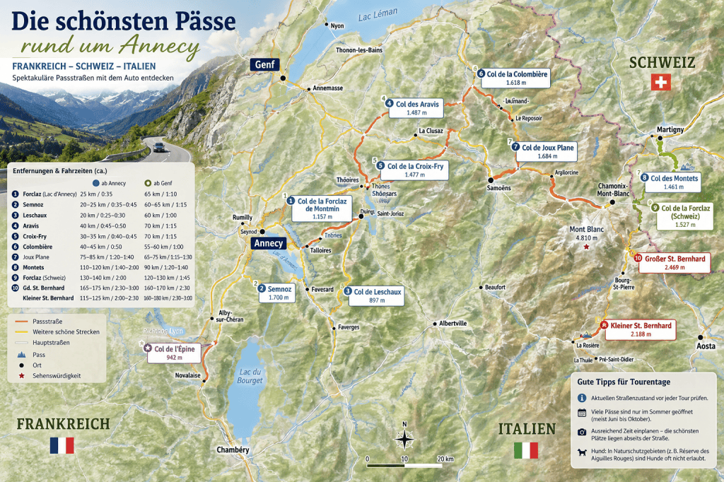Die tollsten Pässe der französischen&nbsp;Alpen